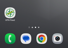 Schritt 7 - App auf Startbildschirm